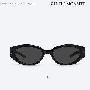 Gentle Monster Sleek Black Sunglasses